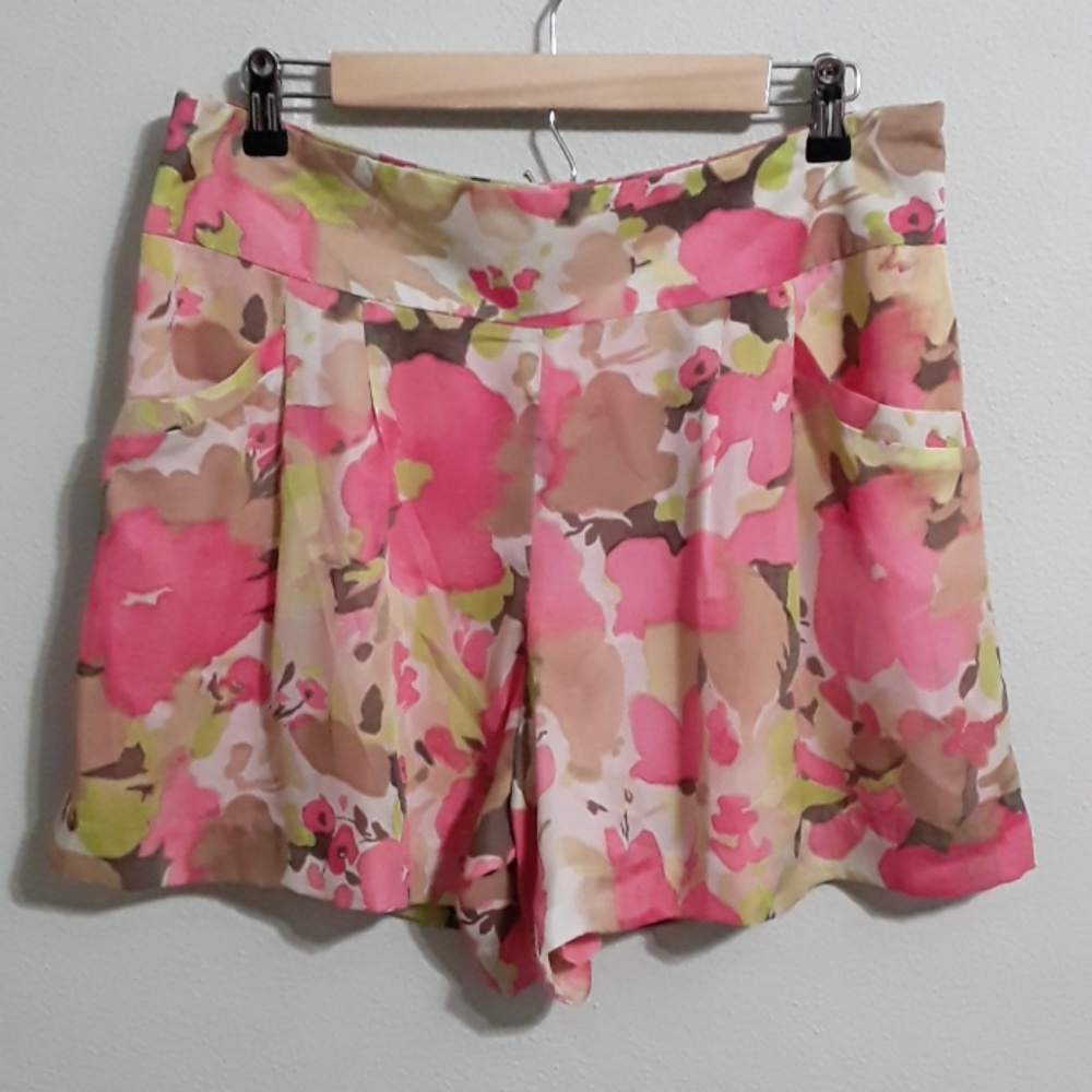 LOFT  floral print shorts